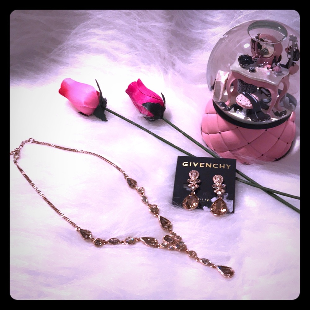 GIVENCHY Necklace & Earring Set - Picture 1 of 8